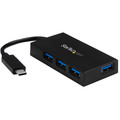 Startech.Com 4 Port USB C Hub - C to 4x A - USB 3.0 Hub w/ Power Adapter HB30C4AFS